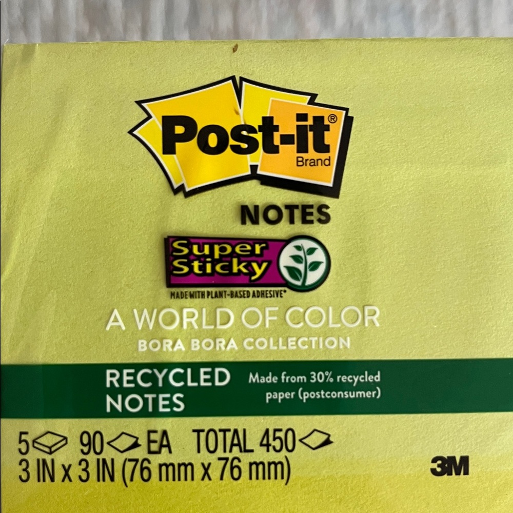 Post-It Notes Recycled Notes - Picture 5 of 5